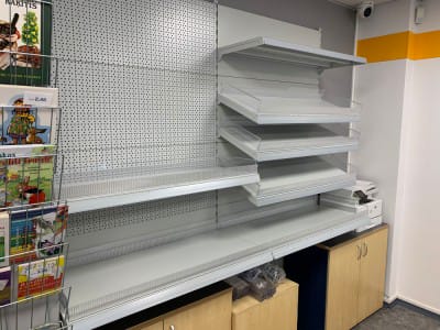 warehouse shelves Latvijas Pasts 1